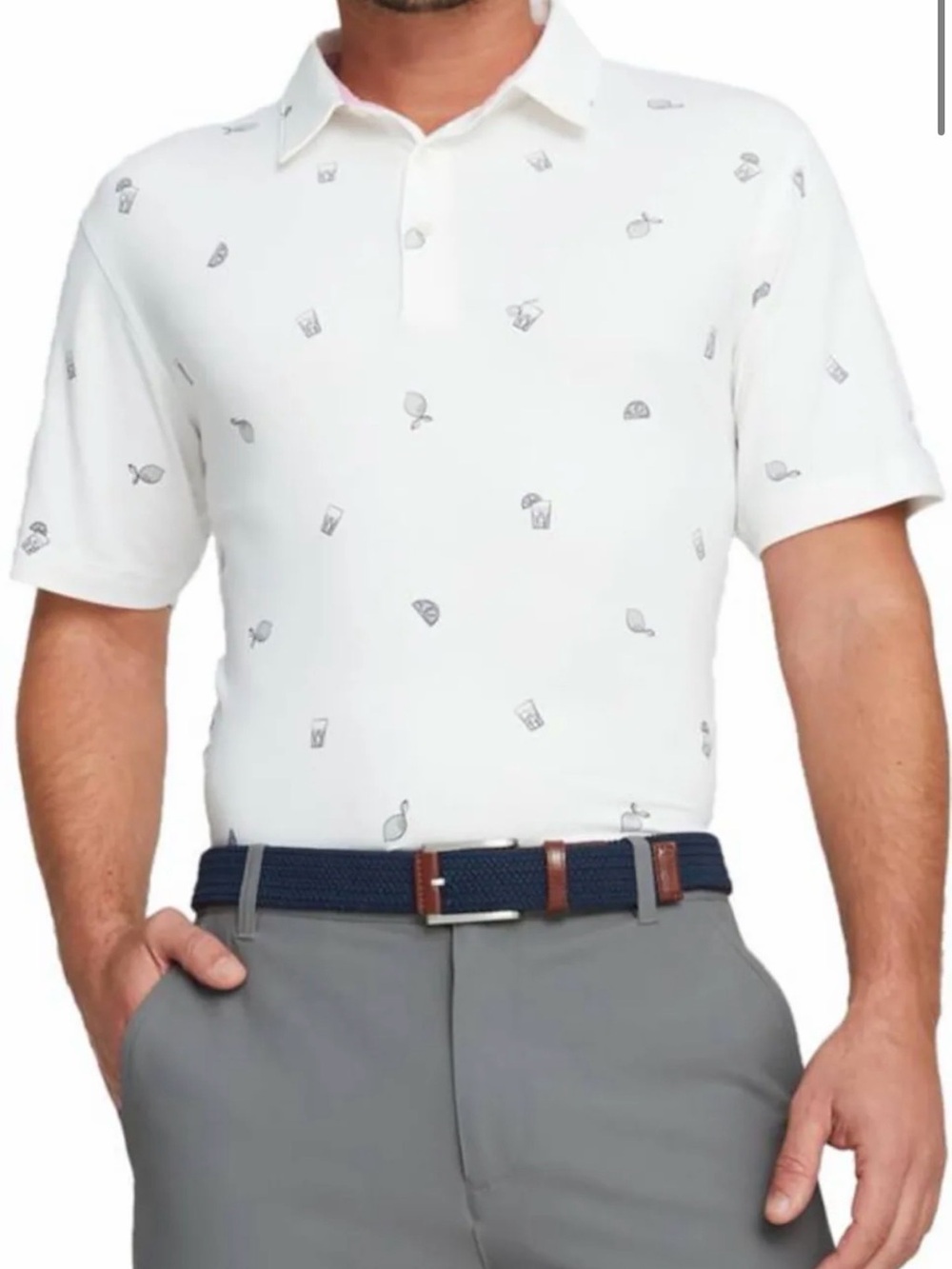 PUMA X Arnold Palmer Cloudspun Citrus Golf Polo